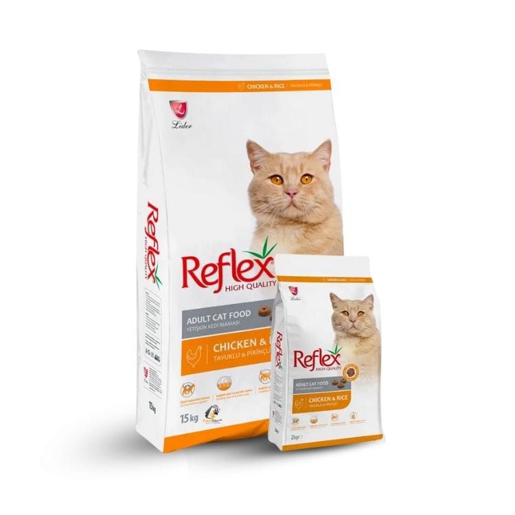 Reflex-Adult-Cat-Food-Chicken-2kg, 15kg