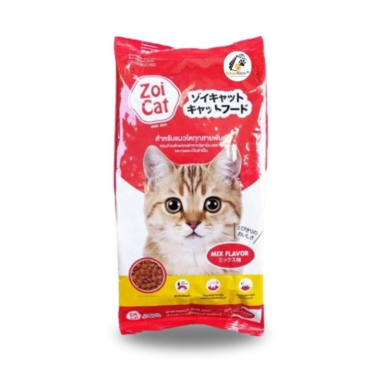 zoi cat mixed flavour cat food 1kg