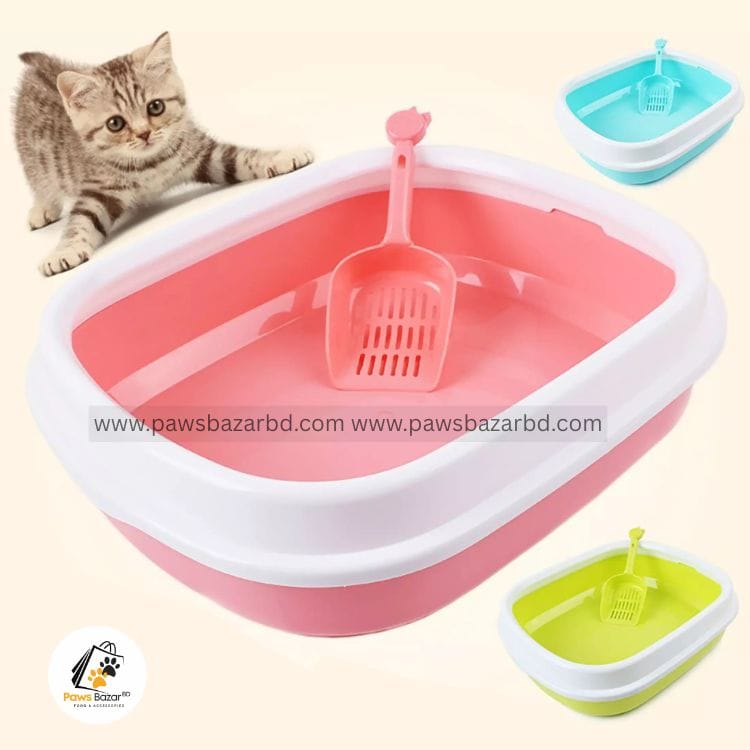 Cat Litter Tray With Scoop