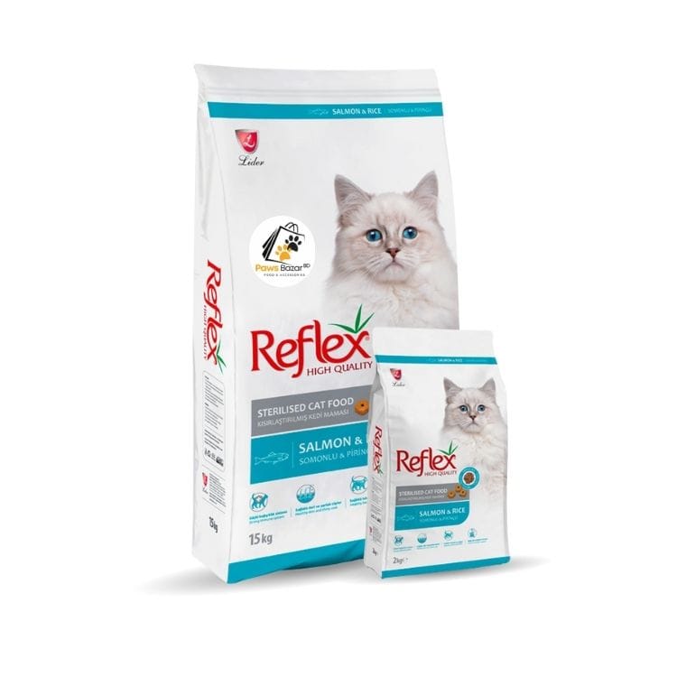 Reflex Sterilised Adult Cat Food with Salmon and Rice
