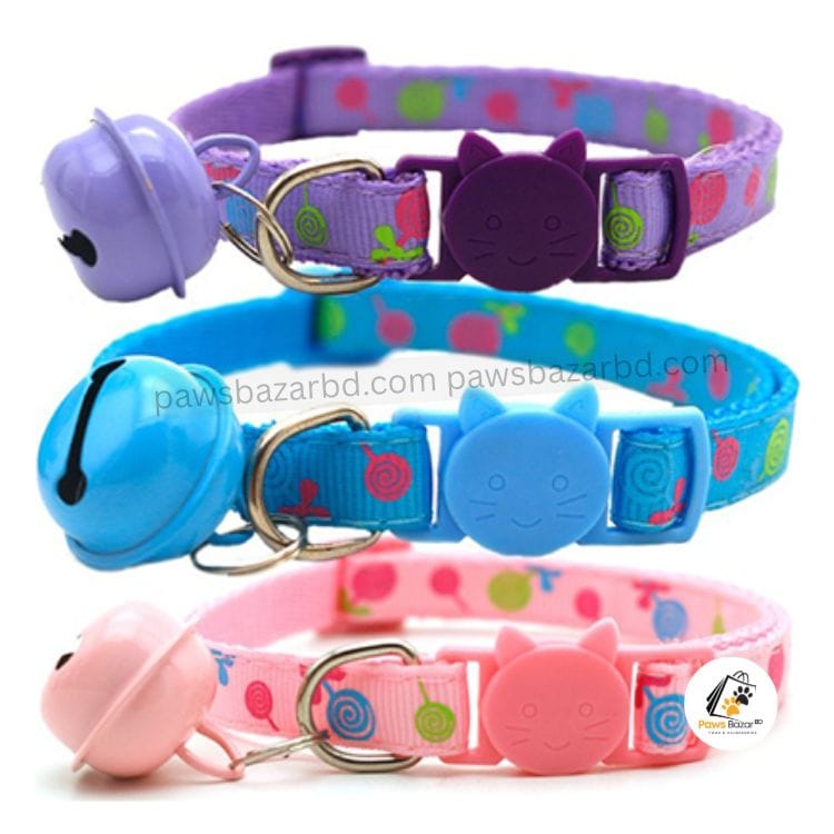Cat Neck Belt adjustable Collar With Large Bell