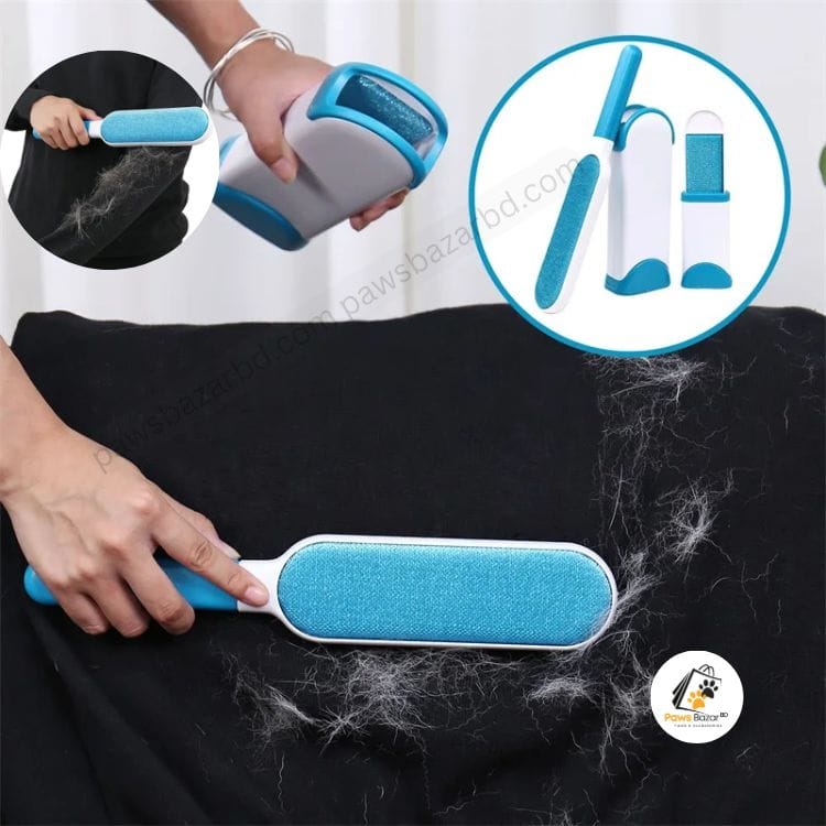 Pet Hair Remover Brush Fur And Lint Removal Brush with Self Cleaning