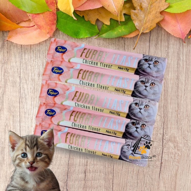 Taipet Furry Feast Cat treat chicken flavour